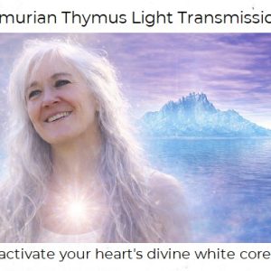 Lemurian Thymus Light Transmission ~ activate your heart's divine white fire core