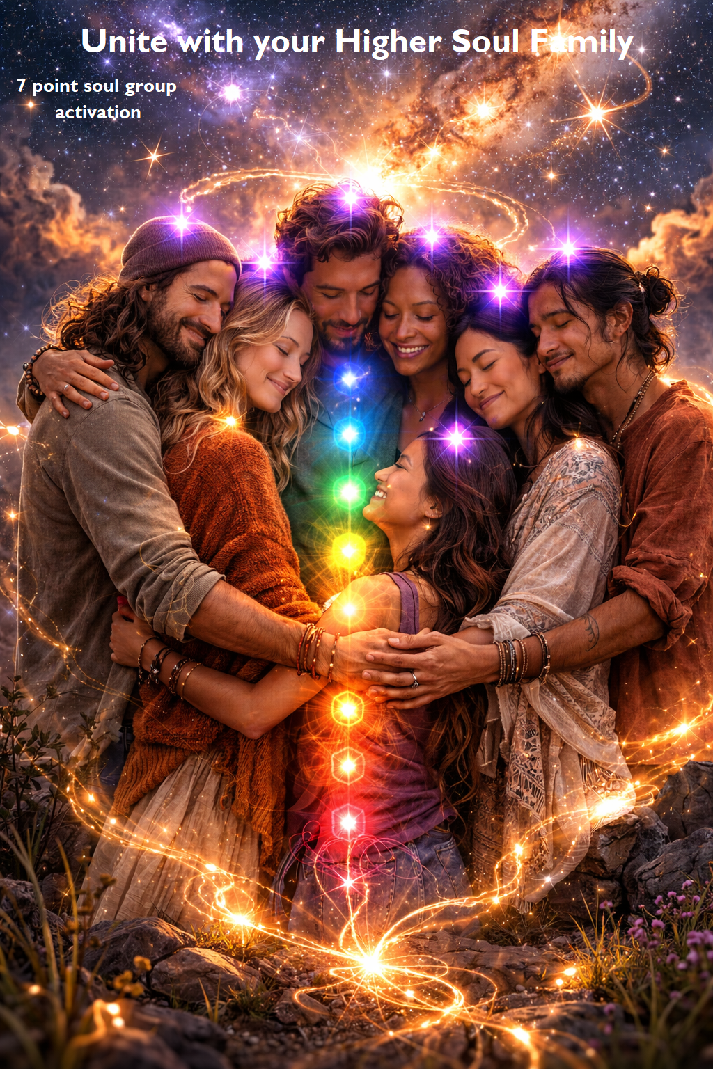 Connect with your Higher Soul Family - A 7 point soul group activation