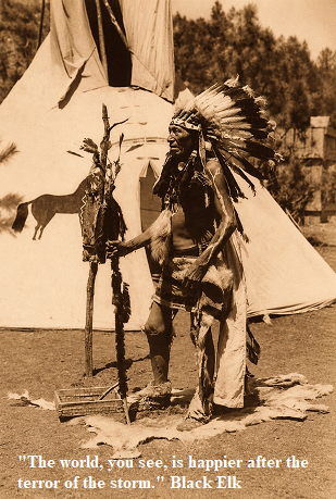 CONSULTATION WITH BLACK ELK